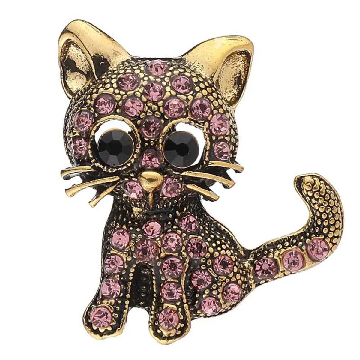 Simple Style Animal Alloy Inlay Rhinestones Women'S Brooches