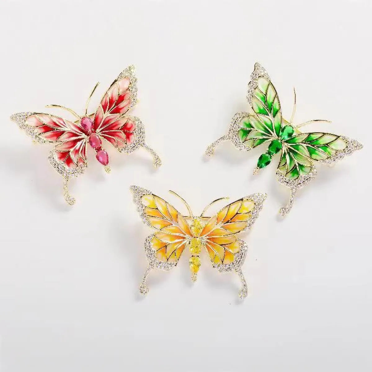 Simple Style Animal Alloy Inlay Women'S Corsage