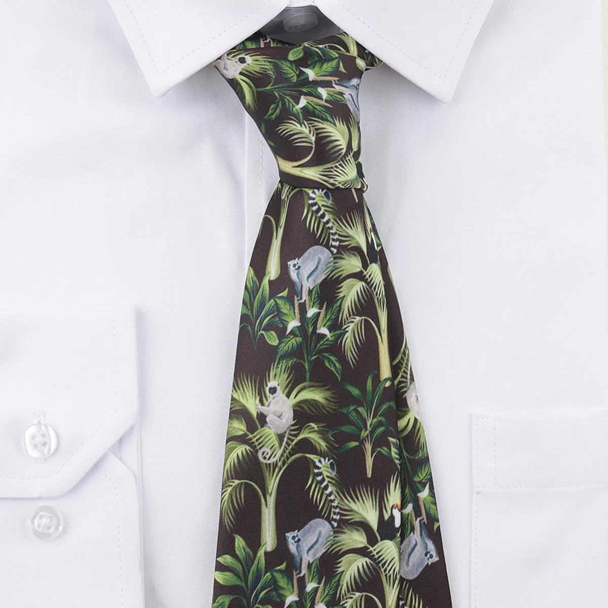 Simple Style Animal Cartoon Polyester Unisex Tie