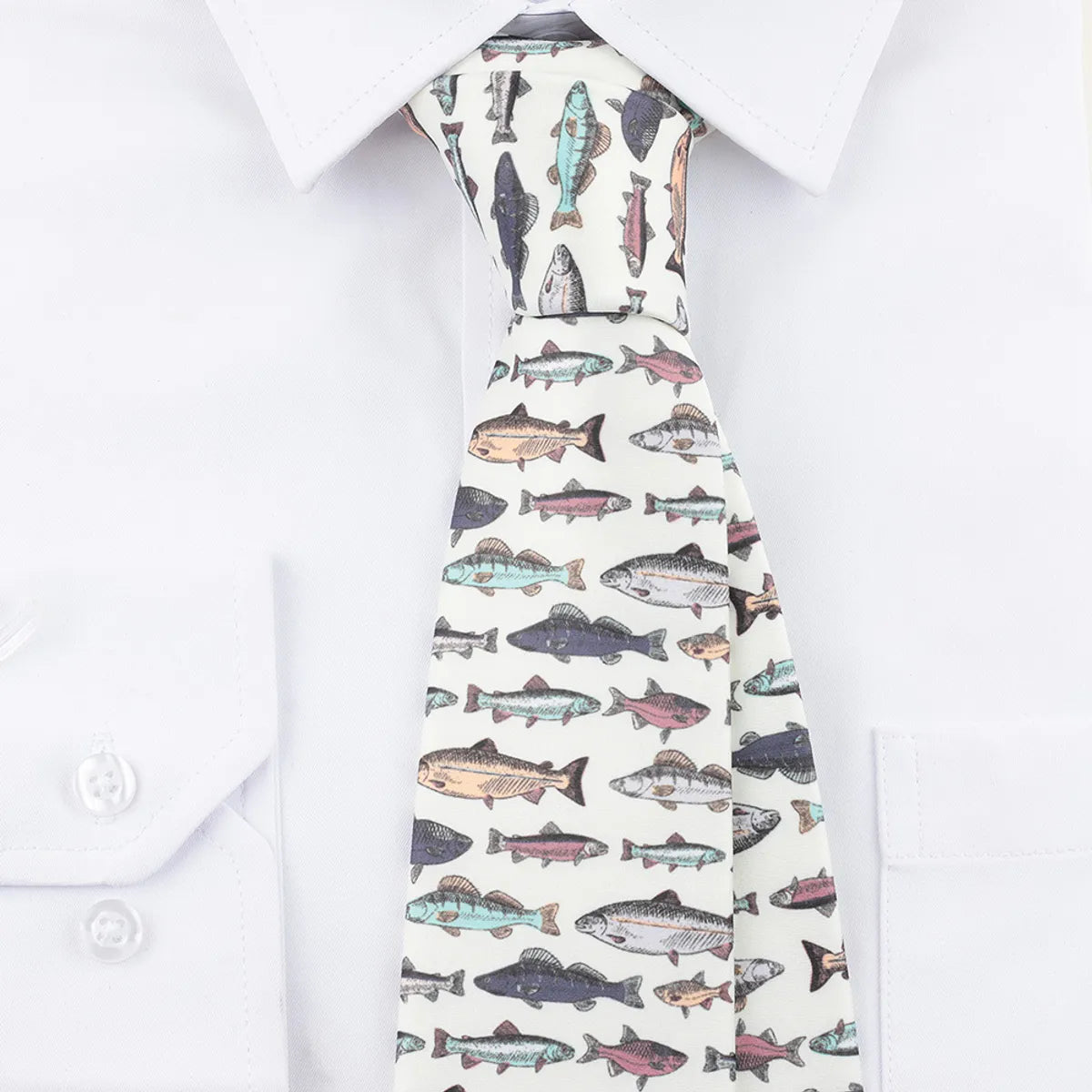 Simple Style Animal Cartoon Polyester Unisex Tie