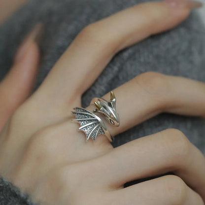 Simple Style Animal Copper Plating Silver Plated Open Rings