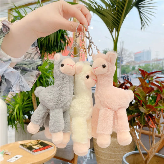 Simple Style Animal Pp Cotton Bag Pendant Keychain