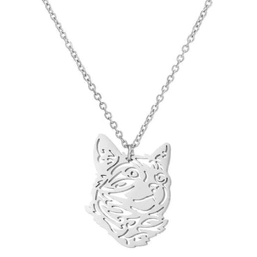 Stainless Steel Simple Style Plating Animal Pendant Necklace