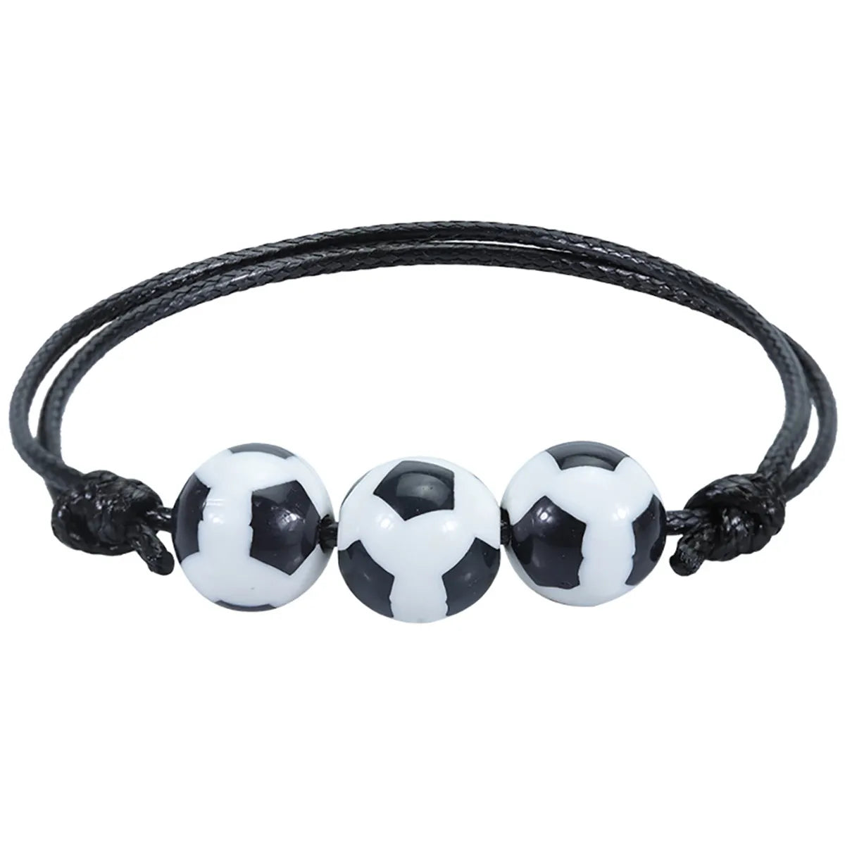 Simple Style Ball Arylic Beaded Unisex Bracelets 1 Piece