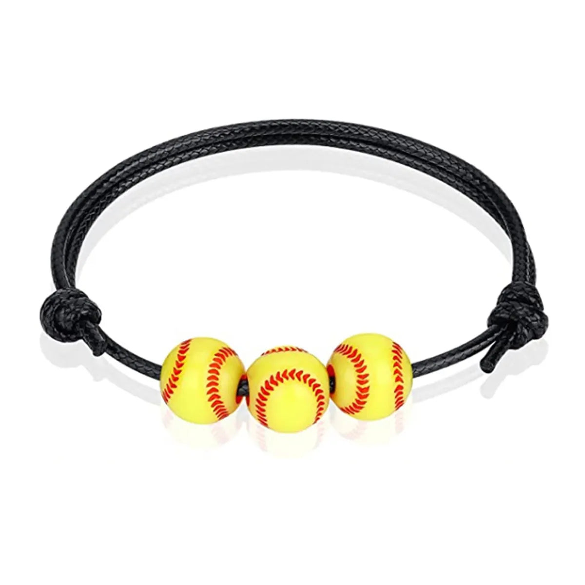 Simple Style Ball Arylic Beaded Unisex Bracelets 1 Piece