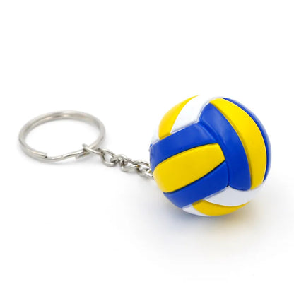 Simple Style Ball Plastic Unisex Bag Pendant Keychain