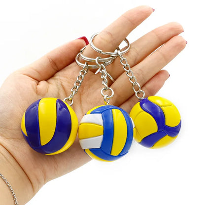 Simple Style Ball Plastic Unisex Bag Pendant Keychain