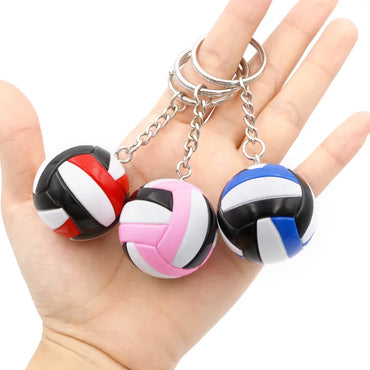 Simple Style Ball Plastic Unisex Bag Pendant Keychain