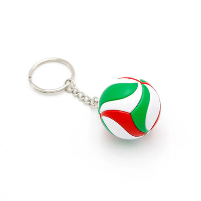 Simple Style Ball Plastic Unisex Bag Pendant Keychain