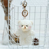 Simple Style Bear Pp Cotton Bag Pendant Keychain