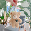 Simple Style Bear Pp Cotton Bag Pendant Keychain