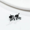 1 Pair Simple Style Bird 304 Stainless Steel 18K Gold Plated Ear Studs