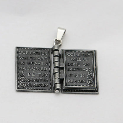 Simple Style Book Letter Alloy Plating Keychain