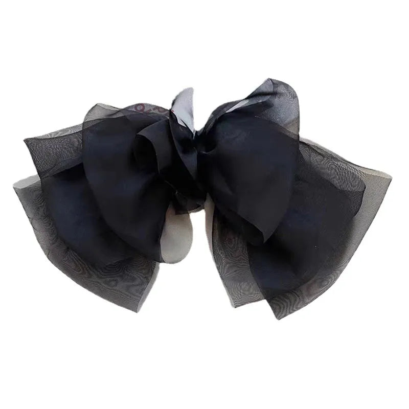 Simple Style Bow Knot Cloth Hair Clip