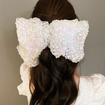 Simple Style Bow Knot Cloth Hair Clip