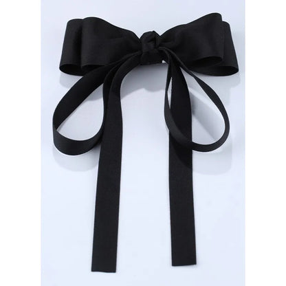 Simple Style Bow Knot Cloth Handmade Hair Clip