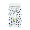 Kid'S Simple Style Bow Knot Knitting Hair Clip