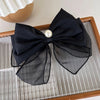 Simple Style Bow Knot Cloth Patchwork Hair Clip 1 Piece