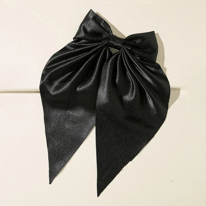 Women'S Simple Style Bow Knot Cloth Patchwork Hair Tie