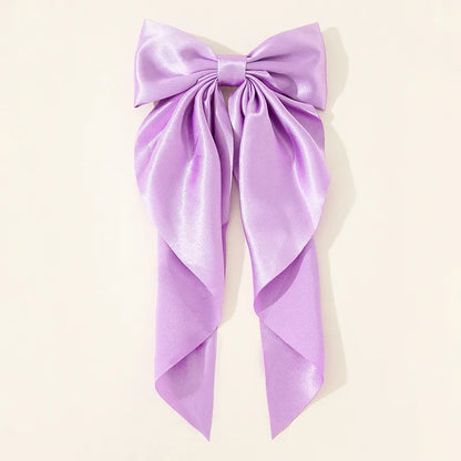 Women'S Simple Style Bow Knot Cloth Patchwork Hair Tie