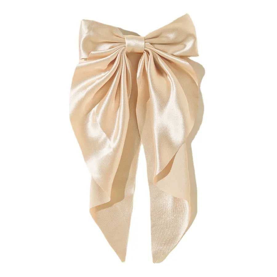 Women'S Simple Style Bow Knot Cloth Patchwork Hair Tie