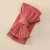 Girl'S Simple Style Bow Knot Nylon Jacquard Hair Band