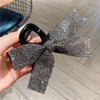 Simple Style Bow Knot Rhinestone Hair Clip