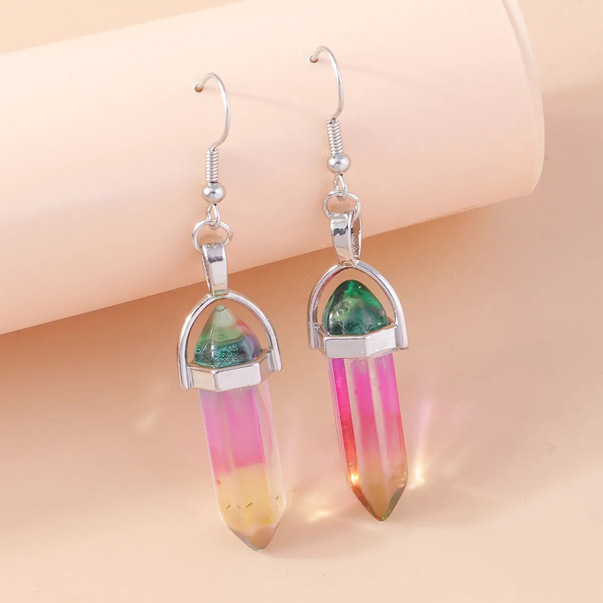 Simple Style Bullet Alloy Women's Drop Earrings