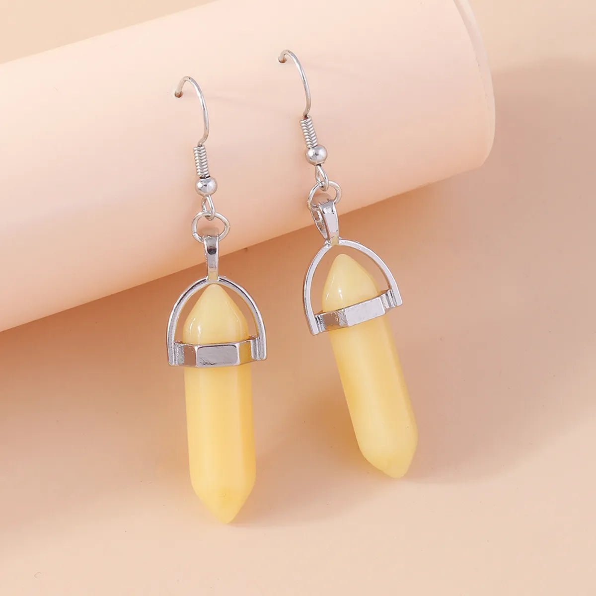 Simple Style Bullet Alloy Women's Drop Earrings