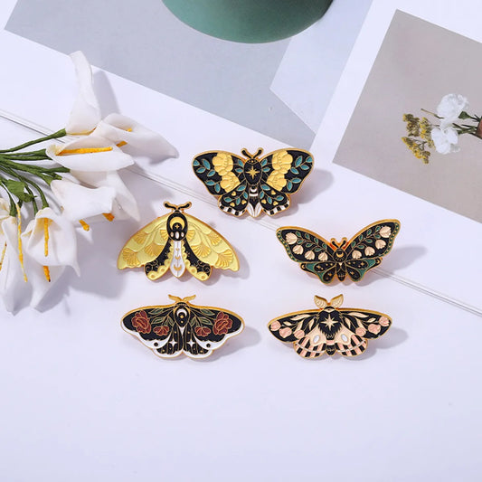 Simple Style Butterfly Alloy Plating Unisex Brooches