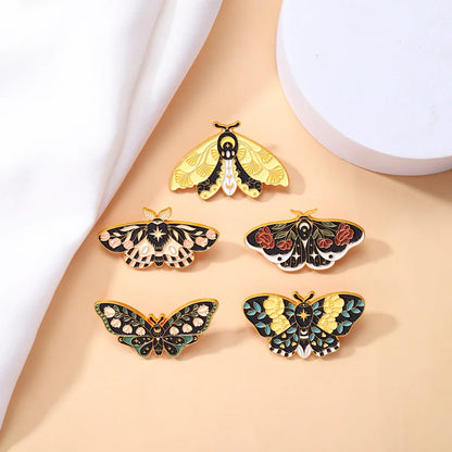 Simple Style Butterfly Alloy Plating Unisex Brooches