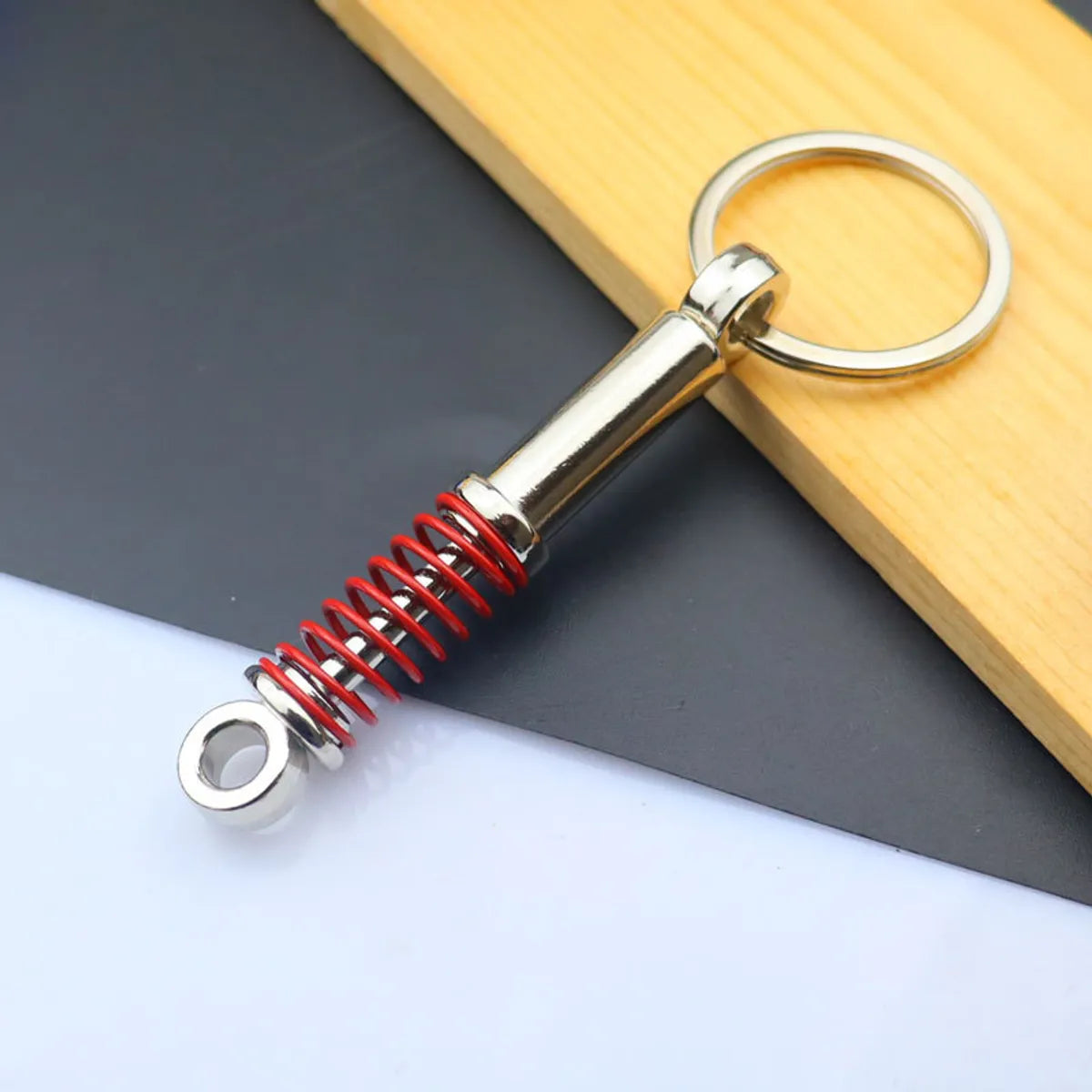 Simple Style Car Wheel Metal Unisex Bag Pendant Keychain