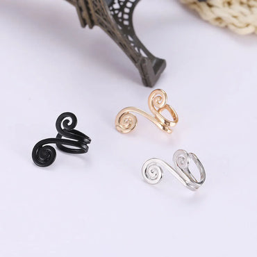 Simple Style Cartoon Character Alloy Plating Women's Ear Clips 1 Piece