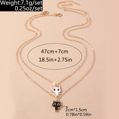 Simple Style Cat Zinc Alloy Women'S Pendant Necklace