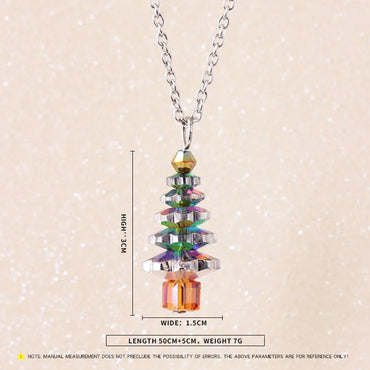 Simple Style Christmas Tree Alloy Wholesale Pendant Necklace