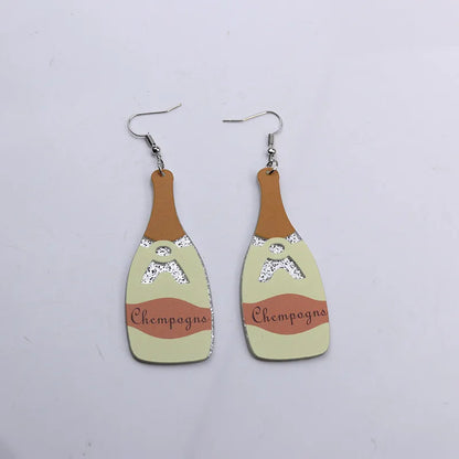 Simple Style Christmas Tree Santa Claus Arylic Stoving Varnish Women'S Earrings 1 Pair