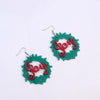 Simple Style Christmas Tree Santa Claus Arylic Stoving Varnish Women'S Earrings 1 Pair