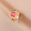 Simple Style Classic Style Animal Alloy Plating Girl'S Rings