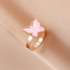 Simple Style Classic Style Animal Alloy Plating Girl'S Rings