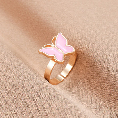 Simple Style Classic Style Animal Alloy Plating Girl'S Rings