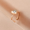 Simple Style Classic Style Animal Alloy Plating Girl'S Rings