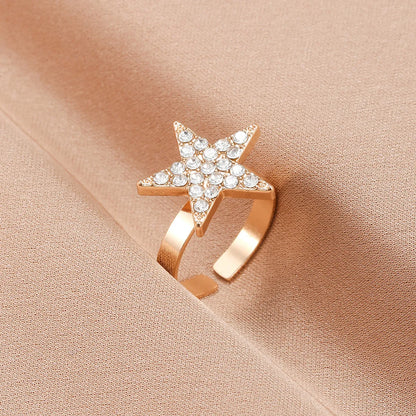 Simple Style Classic Style Animal Alloy Plating Girl'S Rings