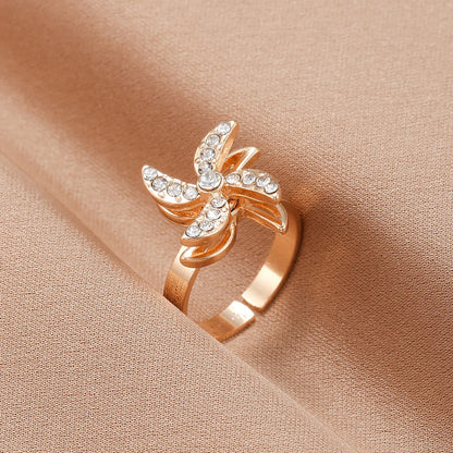 Simple Style Classic Style Animal Alloy Plating Girl'S Rings