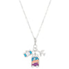 Simple Style Classic Style Camera Airplane Rhinestones Alloy Wholesale Pendant Necklace