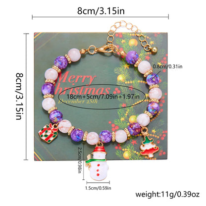 Simple Style Classic Style Cartoon Character Artificial Crystal Alloy Glass Wholesale Bracelets