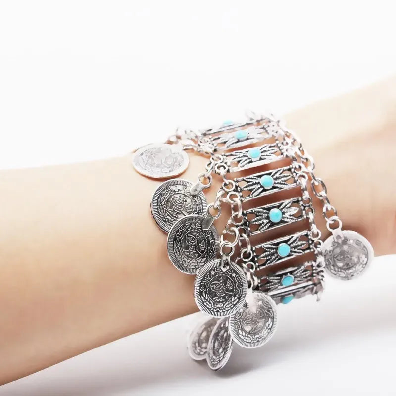 Simple Style Classic Style Coin Alloy Wholesale Bracelets