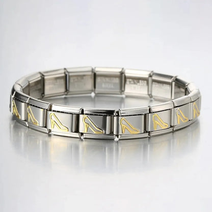 Simple Style Classic Style Color Block 304 Stainless Steel Plating Men'S Bracelets