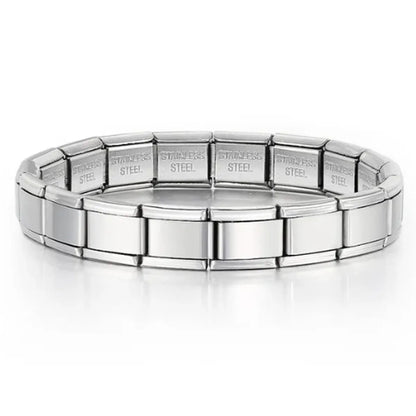 Simple Style Classic Style Color Block 304 Stainless Steel Plating Men'S Bracelets