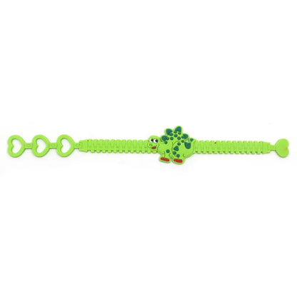 Simple Style Classic Style Dinosaur Silica Gel Kid'S Wristband