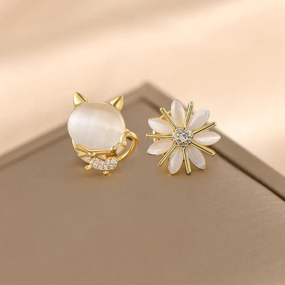 Simple Style Classic Style Flower Alloy Inlay Zircon Women'S Brooches